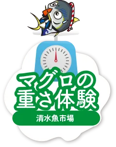 マグロの重さ体験